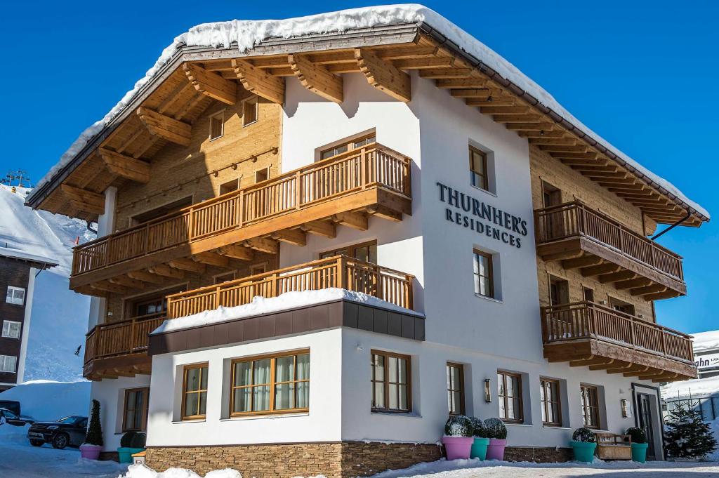 Апартаменты (Апартаменты в пентхаусе) отеля Thurnher's Alpenhof, Лех