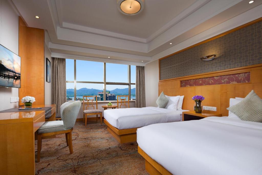 Двухместный (Двухместный номер с 1 кроватью) отеля Huachen International Hotel, Ханчжоу