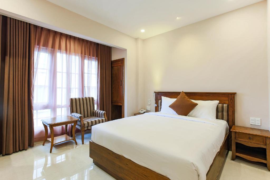 Двухместный (Двухместный номер Делюкс с 1 кроватью), Hoang Lan Hotel