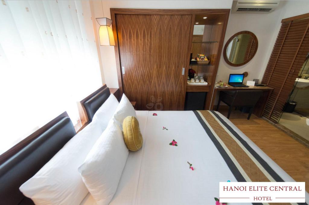 Двухместный (Двухместный номер Делюкс с 1 кроватью) отеля Hanoi Elite Hotel, Ханой