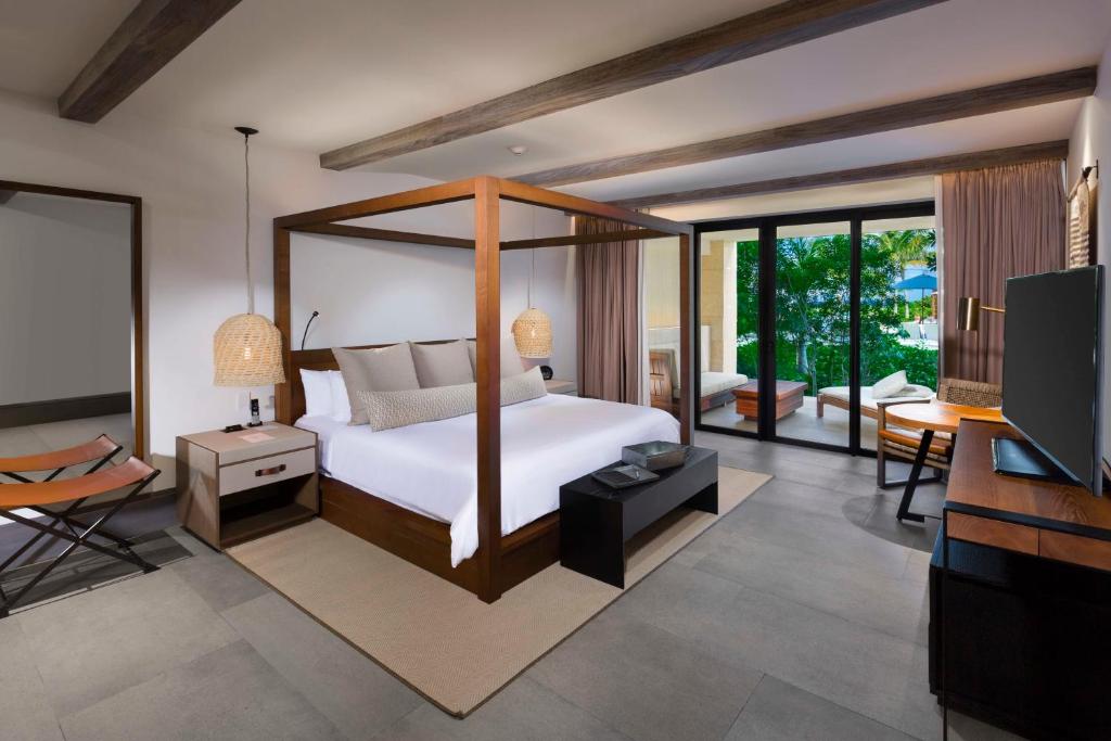 Сьюит (Люкс Estancia с видом на тропический пейзаж - 1 спальня [Только для взрослых]) курортного отеля UNICO 20°N 87°W - Riviera Maya, Акумаль
