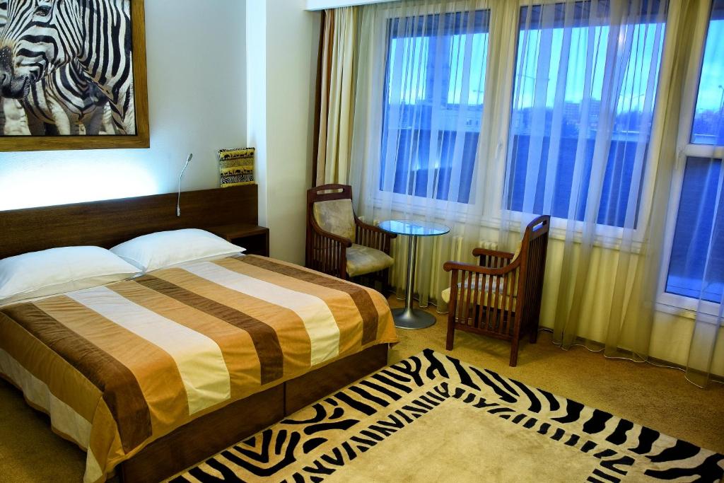 Двухместный (Двухместный номер с 1 кроватью или 2 отдельными кроватями) отеля Afrika Frýdek-Místek, Фридек-Мистек