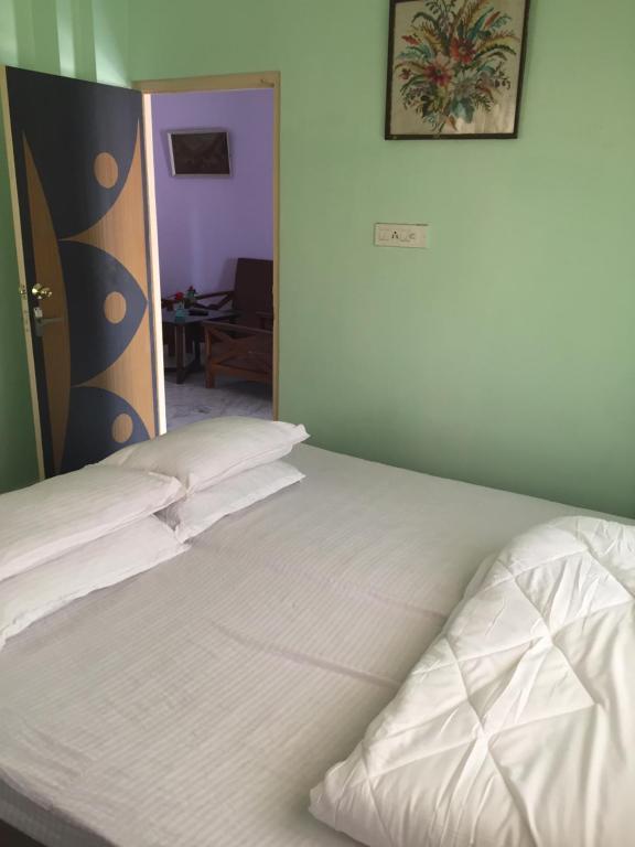 Двухместный (Бюджетный двухместный номер с 1 кроватью) семейного отеля Nalanda Tulip, Калькутта