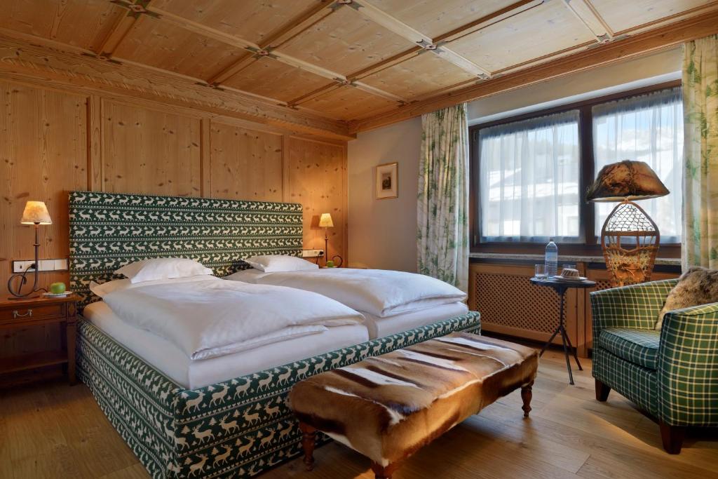 Двухместный (Улучшенный двухместный номер с 1 кроватью) отеля Hotel Arlberg Lech, Лех