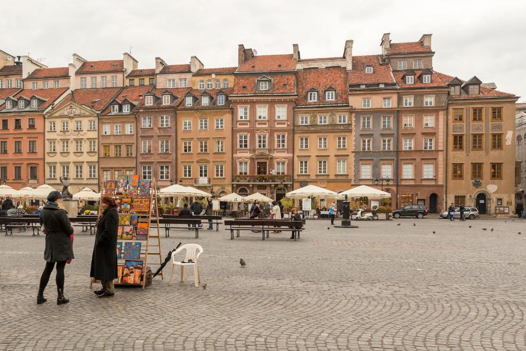 Апартаменты (Улучшенные апартаменты с 1 спальней — Rynek Starego Miasta, 21/21а), P&O Apartments Old Town