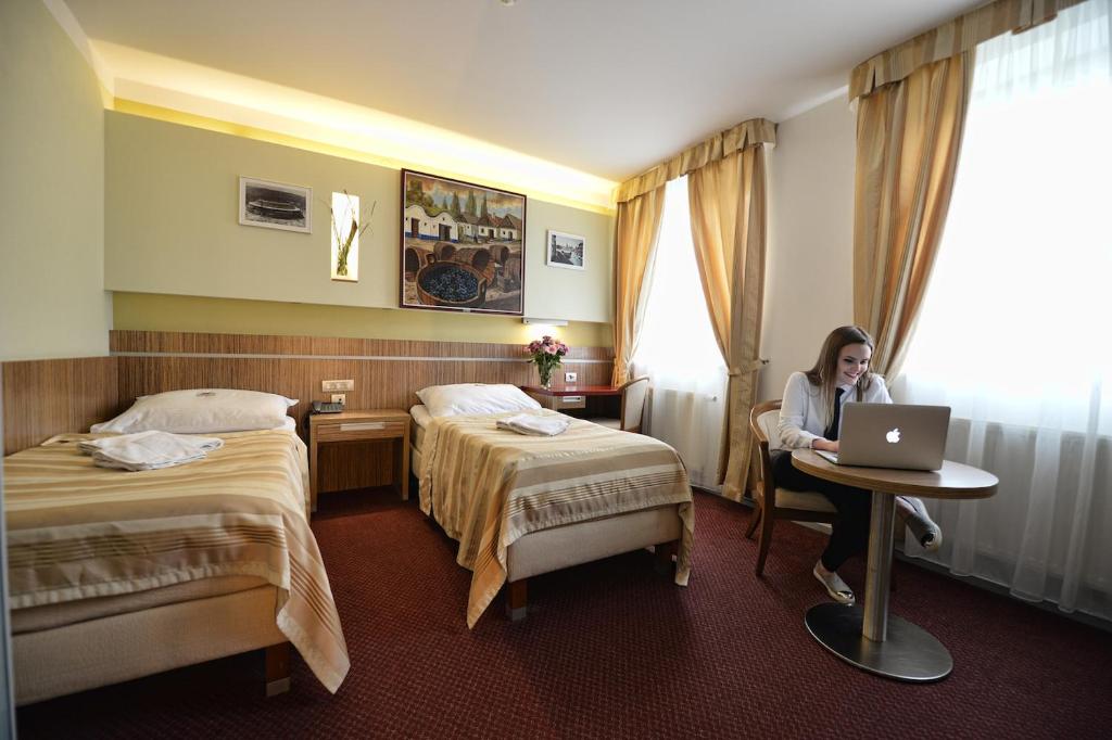 Двухместный (Двухместный номер с 2 отдельными кроватями) отеля Vaka, Брно