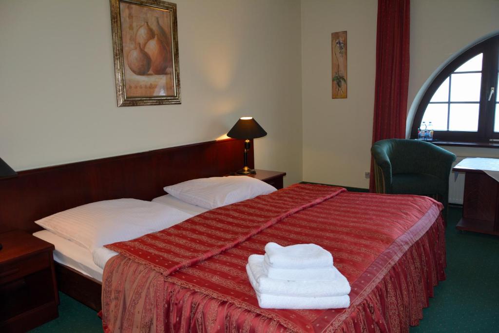 Двухместный (Двухместный номер с 1 кроватью, вид на море) семейного отеля Willa Victor, Ястшембя Гора
