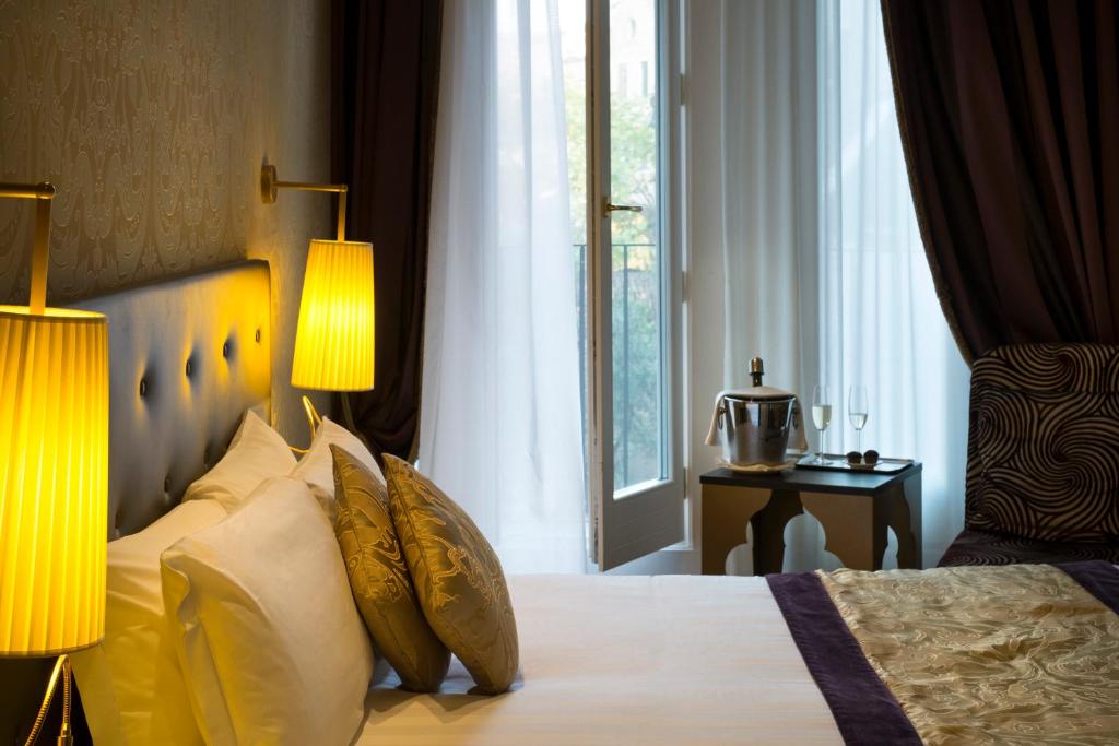 Двухместный (Двухместный номер Делюкс с 1 кроватью) отеля Arcadia Boutique Hotel, Венеция