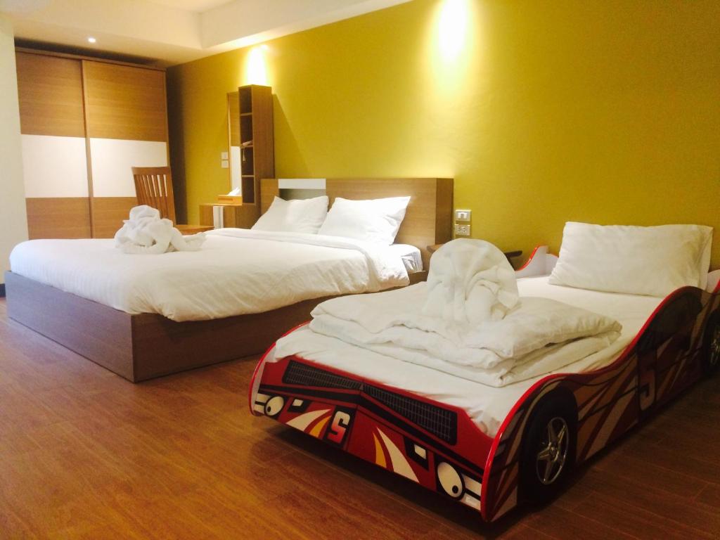 Семейный (Семейный люкс со смежными номерами) отеля Baan Sang Singh, Чиангмай