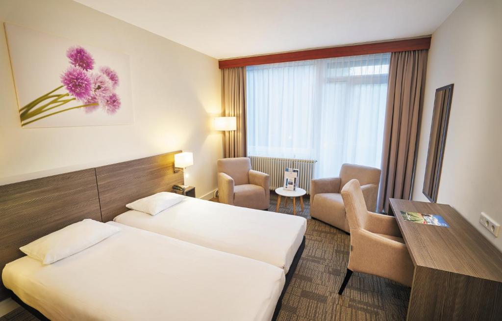 Двухместный (Двухместный номер «Комфорт» с 1 кроватью или 2 отдельными кроватями) отеля Amrâth Hotel & Thermen Born-Sittard, Маастрихт