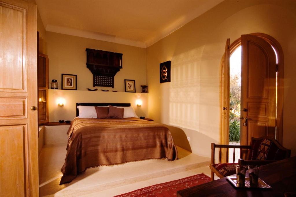 Двухместный (Колониальный двухместный номер) курортного отеля Villa Dinari, Марракеш