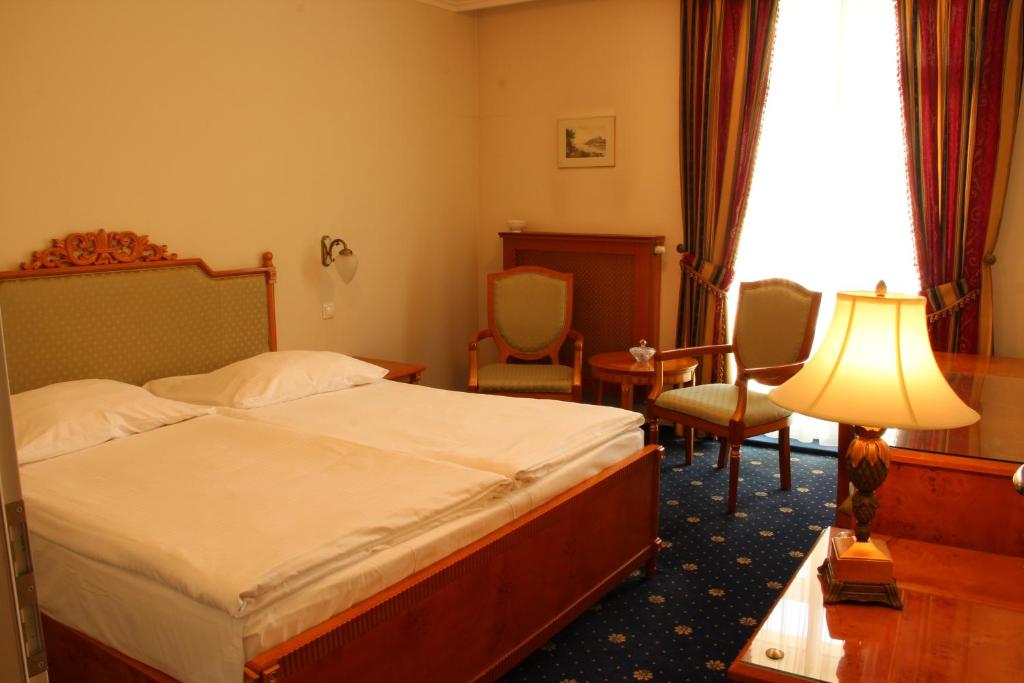 Двухместный (Двухместный номер с 1 кроватью или 2 отдельными кроватями (для 1 взрослого)) отеля Luxury Garni Hotel Brix, Братислава