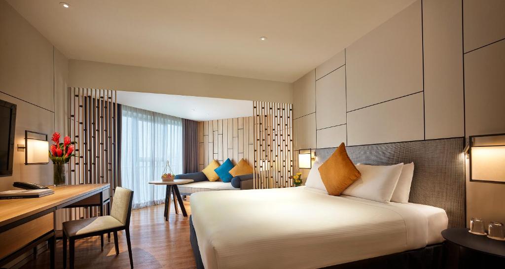 Двухместный (Двухместный номер Делюкс с 1 кроватью) курортного отеля PARKROYAL Penang Resort, Пенанг