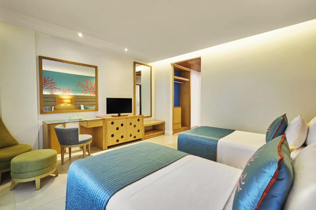 Двухместный (Классический двухместный номер с 2 отдельными кроватями) курортного отеля Movenpick Resort & Spa Boracay, Боракай