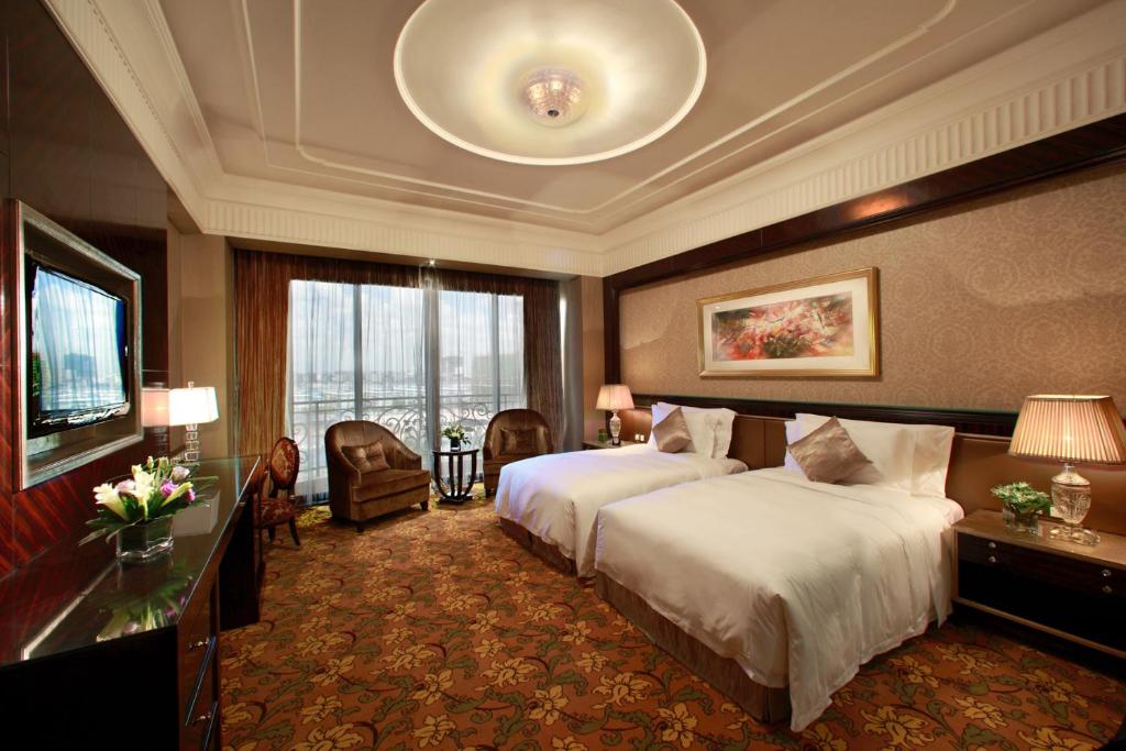 Двухместный (Двухместный номер «Шато» Делюкс с 2 отдельными кроватями) отеля Chateau Star River Pudong Shanghai, Шанхай