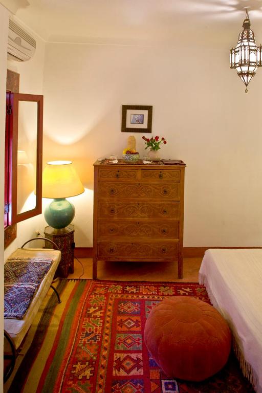 Двухместный (Двухместный номер с 1 кроватью или 2 отдельными кроватями Du Turban) отеля Dar Attajmil, Марракеш