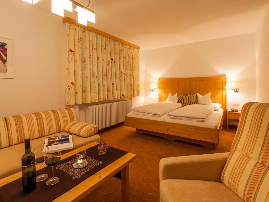 Двухместный (Улучшенный двухместный номер с 1 кроватью) отеля Pension Kilian, Лех