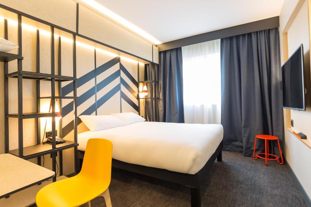 Двухместный (Стандартный двухместный номер с 1 кроватью) отеля ibis Styles Geneve Palexpo Aeroport, Женева