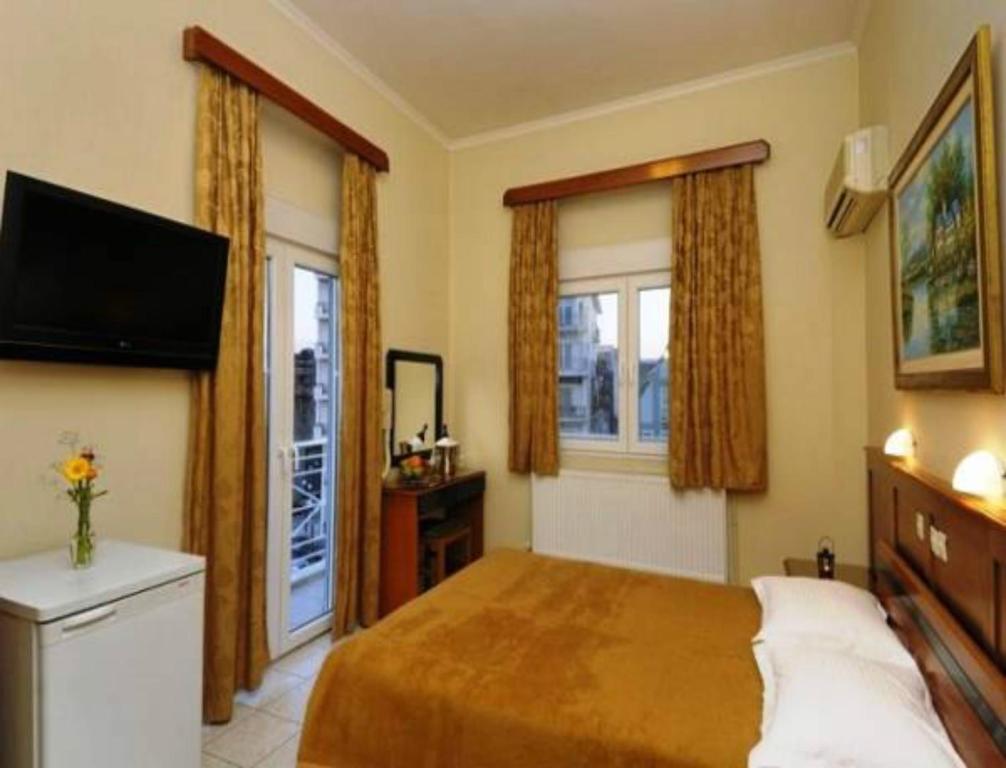 Двухместный (Двухместный номер с 1 кроватью или 2 отдельными кроватями) отеля Hotel Admitos, Волос