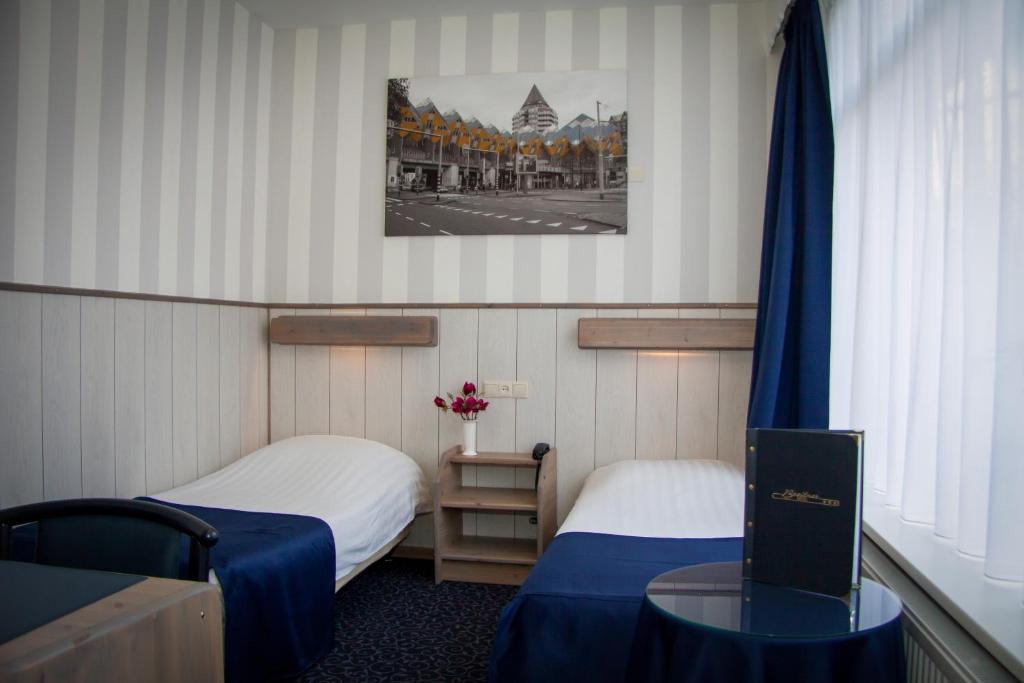 Двухместный (Стандартный двухместный номер с 1 кроватью) отеля Hotel Breitner, Роттердам