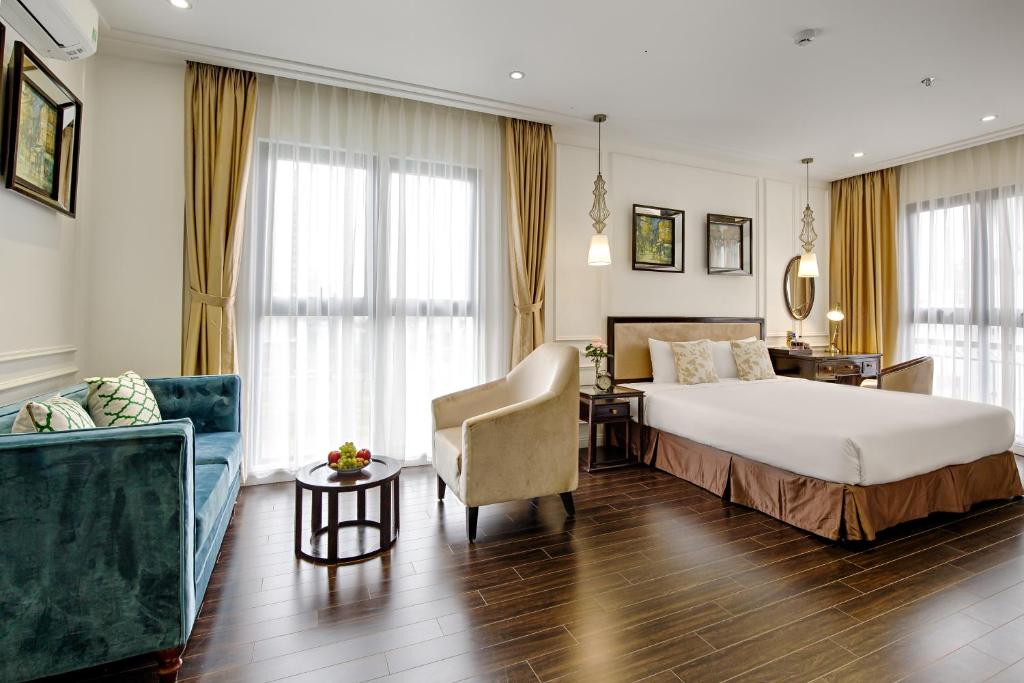 Апартаменты (Апартаменты Делюкс) отеля The Herriott Hotel & Suite, Дананг