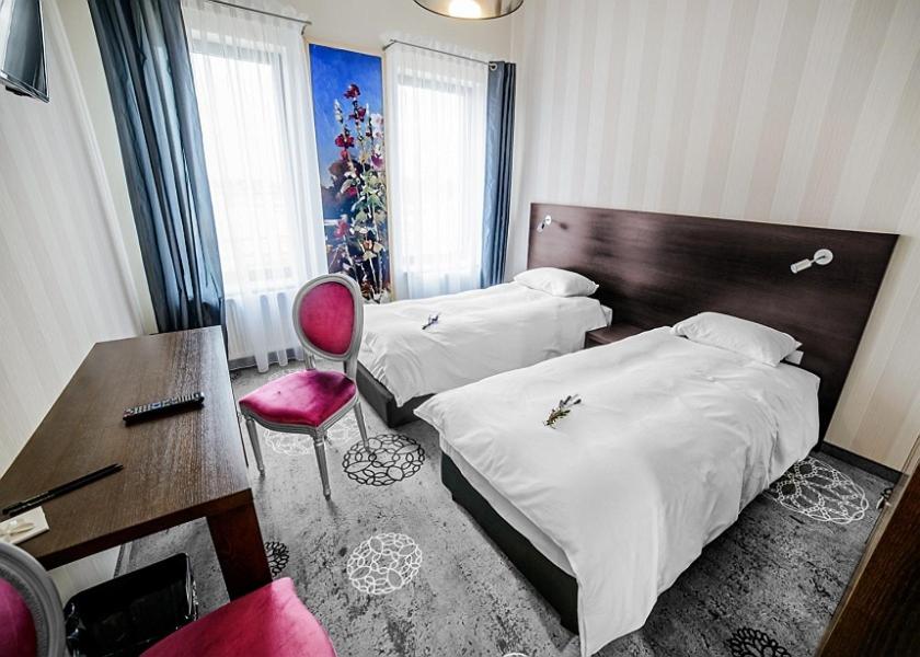 Двухместный (Двухместный номер с 2 отдельными кроватями) отеля Lawendowe Termy, Унеюв