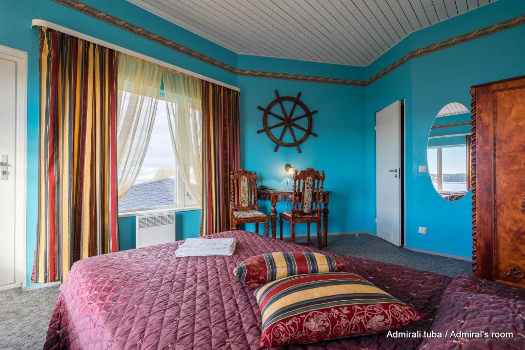 Двухместный (Стандартный двухместный номер с 2 отдельными кроватями и видом на море) отеля Päeva Villa, Хаапсалу