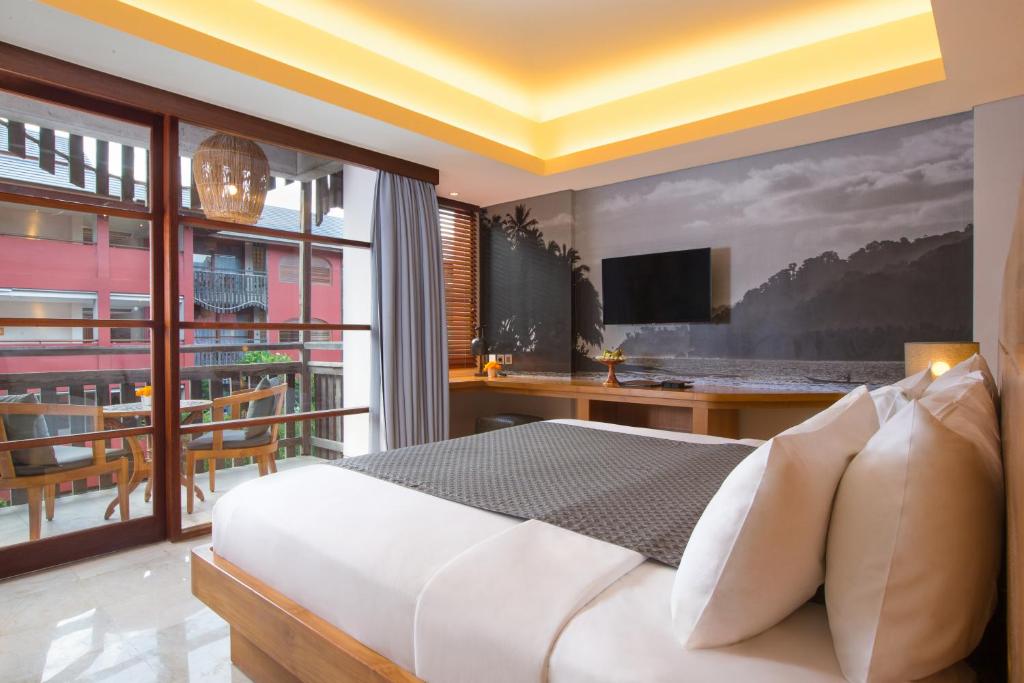 Двухместный (двухместный номер Amnaya с 1 кроватью или 2 отдельными кроватями) отеля Amnaya Resort Kuta, Кута