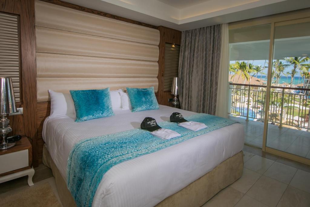 Двухместный (Клубный люкс Mirage с гидромассажной ванной на открытом воздухе, вид на океан, бесплатный Wi-Fi — Для гостей старше 18 лет) курортного отеля Majestic Mirage Punta Cana, All Suites, Баваро