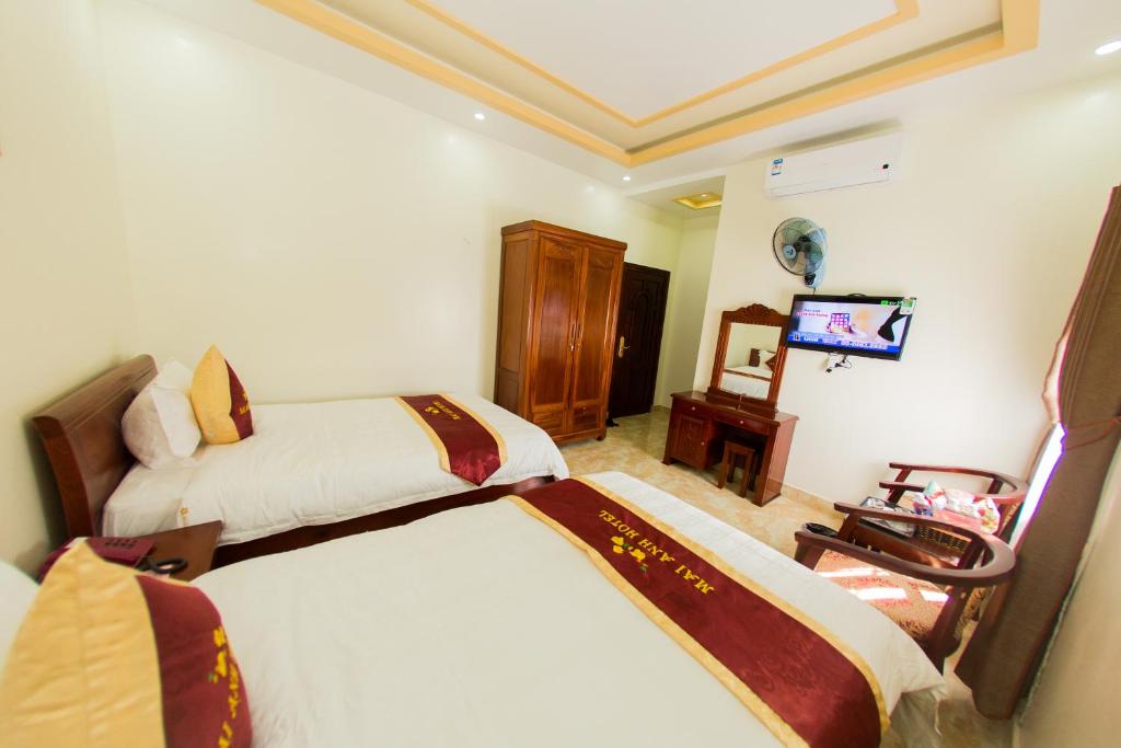 Двухместный (Двухместный номер с 2 отдельными кроватями) отеля Mai Anh Hotel, Лаокай