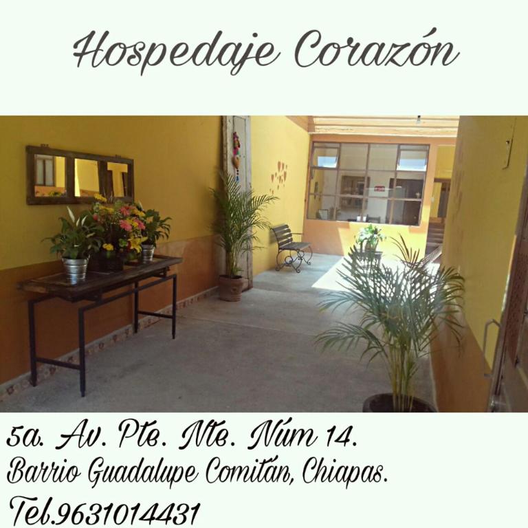 Отель Hospedaje Corazon, Комитан-де-Домингес