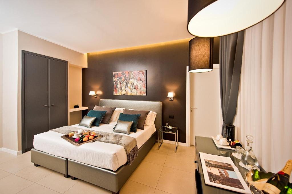 Двухместный (Двухместный номер Делюкс с 1 кроватью или 2 отдельными кроватями) отеля B&B Delle Vittorie, Палермо