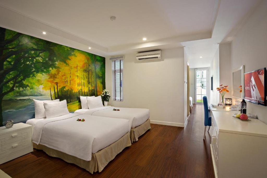 Сьюит (Семейный люкс) отеля Hanoi La Selva Hotel, Ханой