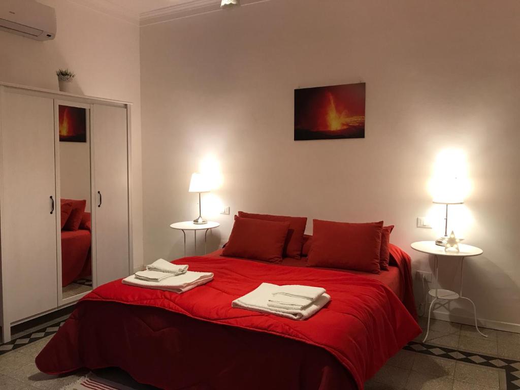 Двухместный (Двухместный номер с 1 кроватью или 2 отдельными кроватями) гостевого дома B&B Perla, Катания