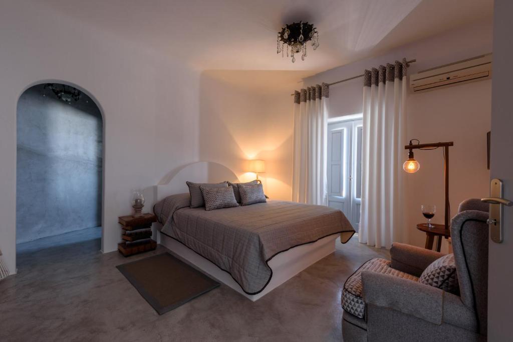 Номер (Дом с 1 спальней) загородного отеля Andromaches Luxury Villa, Пиргос (Эгейские острова)