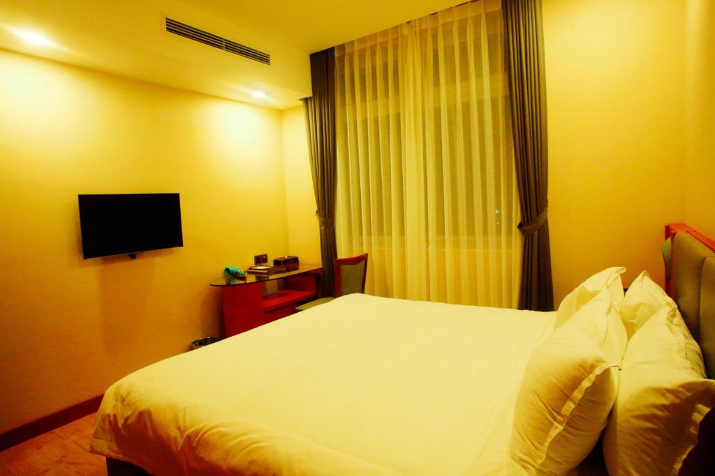 Семейный (Семейный номер с общей ванной комнатой) отеля Bella Vita Hotel, Вунгтау