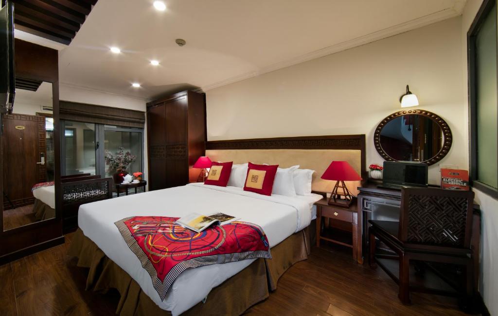 Двухместный (Двухместный номер Делюкс с 1 кроватью или 2 отдельными кроватями) отеля Au Coeur d'Hanoi Boutique Hotel, Ханой