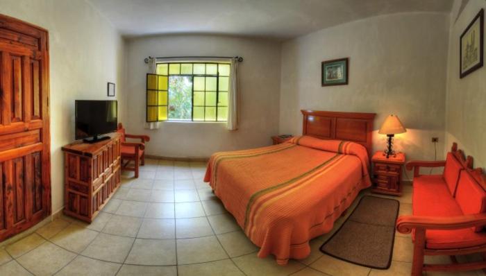 Двухместный (Двухместный номер с 1 кроватью) отеля Hotel Posada San Javier, Таско-де-Аларкон