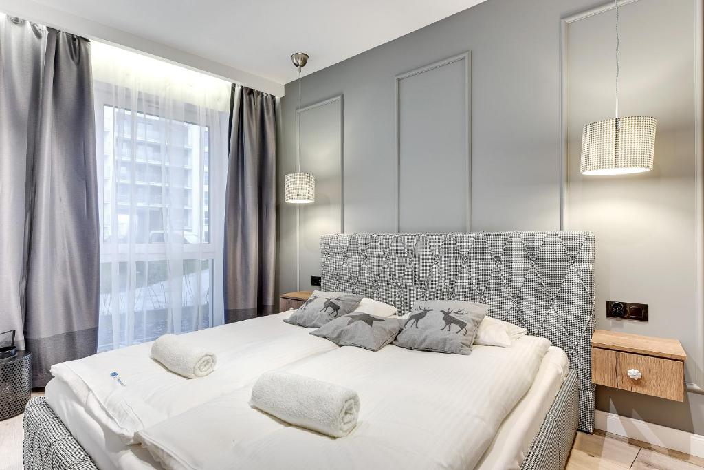 Апартаменты (Апартаменты «Комфорт» с террасой (парковка)), Angielska Grobla Apartinfo Apartments