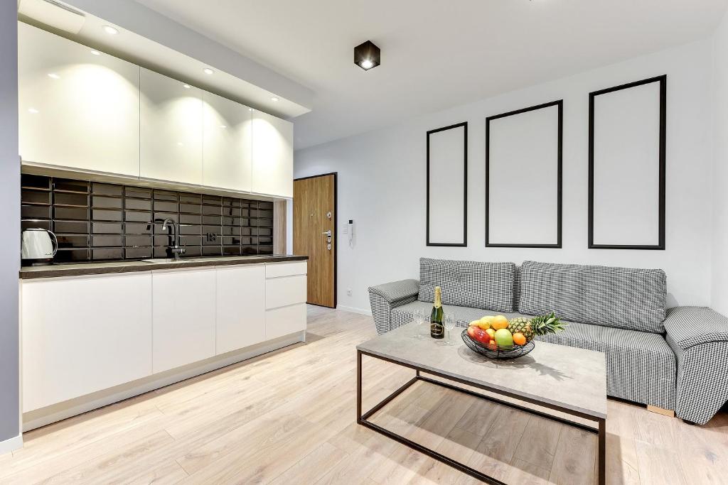 Апартаменты (Апартаменты Делюкс с террасой (парковка)), Angielska Grobla Apartinfo Apartments