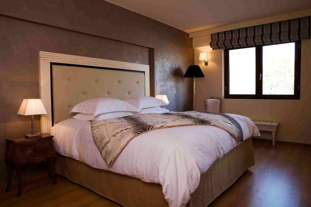 Двухместный (Двухместный номер с 1 кроватью или 2 отдельными кроватями и видом на море) отеля Valis Resort Hotel, Волос