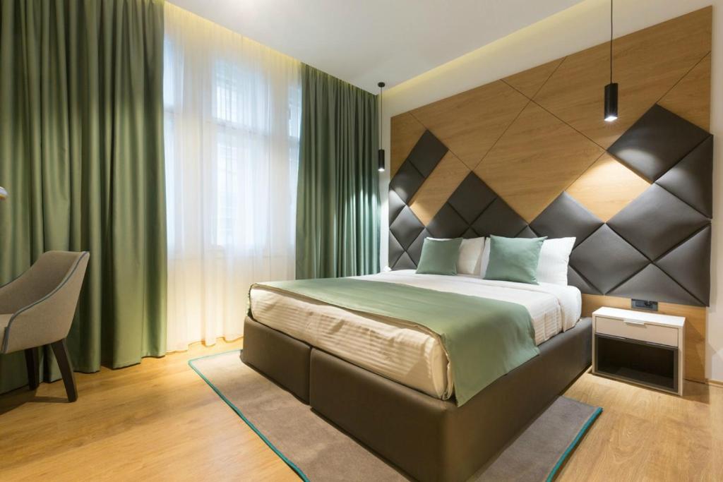 Двухместный (Стандартный двухместный номер с 1 кроватью) отеля Capital Hotel Garni, Белград