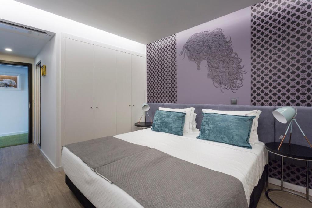 Двухместный (Стандартный двухместный номер с 1 кроватью или 2 отдельными кроватями) отеля A Seleção Sport Hotel, Сетубал