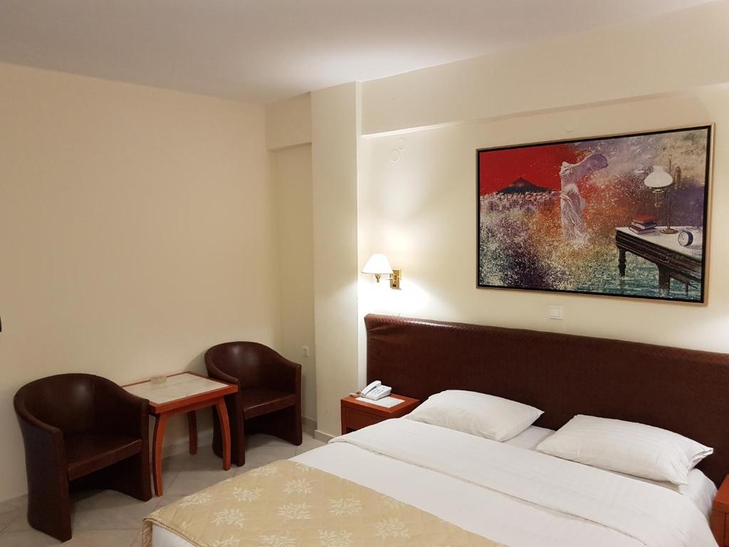 Двухместный (Улучшенный двухместный номер с 1 кроватью) отеля Liberty Hotel, Ретимно, Крит