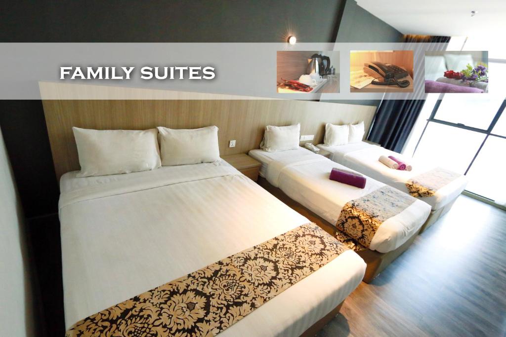 Семейный (Семейный люкс) отеля Hotel 99 Kuala Lumpur City, Куала-Лумпур