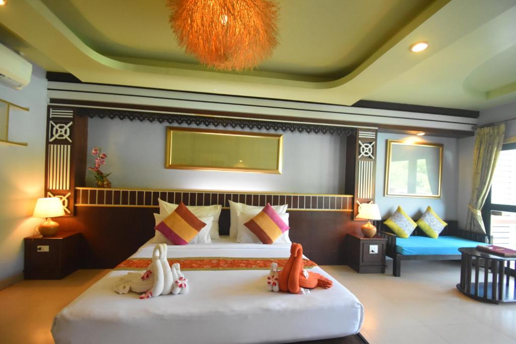 Двухместный (Двухместный номер Делюкс с 1 кроватью или 2 отдельными кроватями) курортного отеля Simple Life Resort Koh Tao, Ко Тао