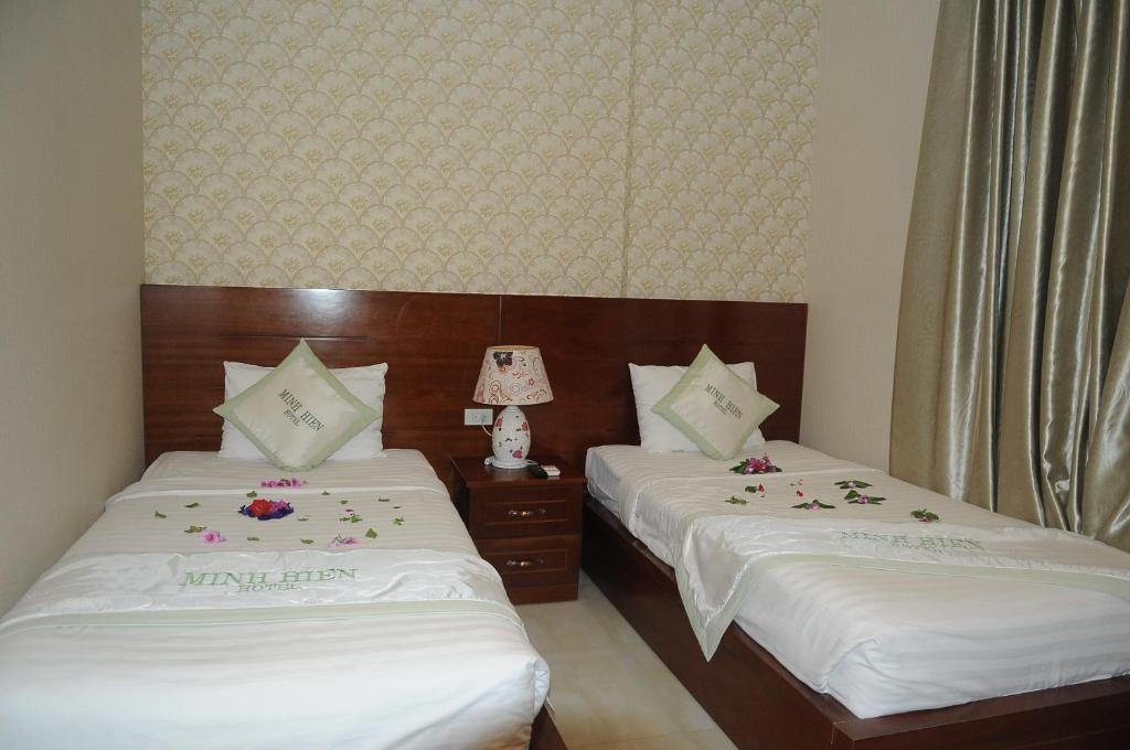 Двухместный (Стандартный двухместный номер с 2 отдельными кроватями) отеля Minh Hien Hotel, Фантхьет