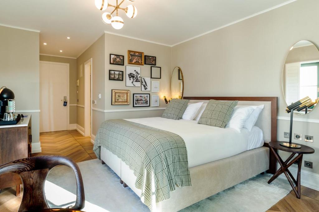 Двухместный (Улучшенный двухместный номер с 1 кроватью или 2 отдельными кроватями и видом на море) отеля Hotel Brown Beach House & Spa, Трогир