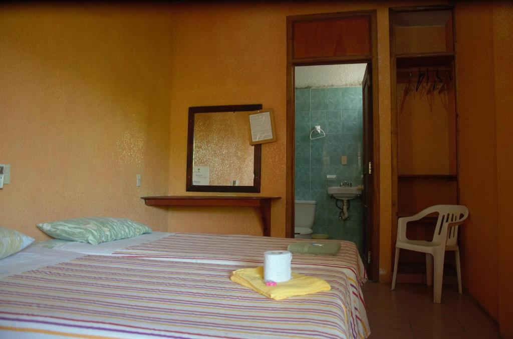 Двухместный (Двухместный номер с 2 отдельными кроватями и собственной ванной комнатой) отеля posada lolas lino, Зиполит
