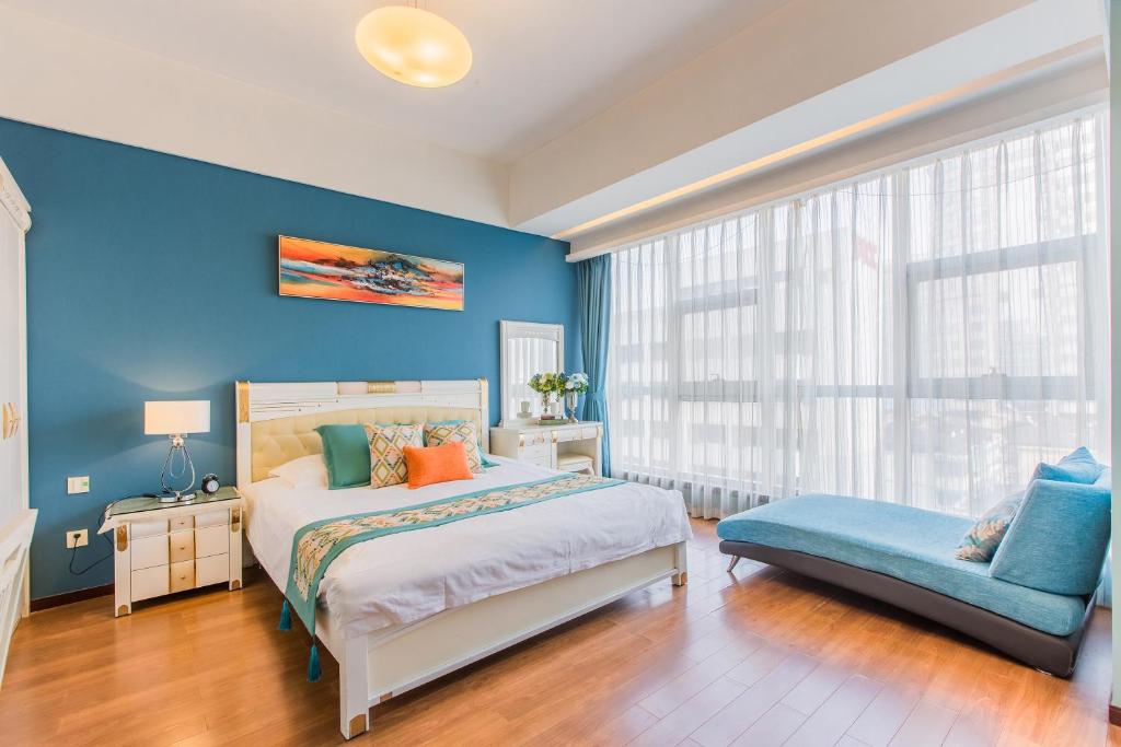 Двухместный (Номер Делюкс с кроватью размера «queen-size»), Westlake 7 Service Apartment